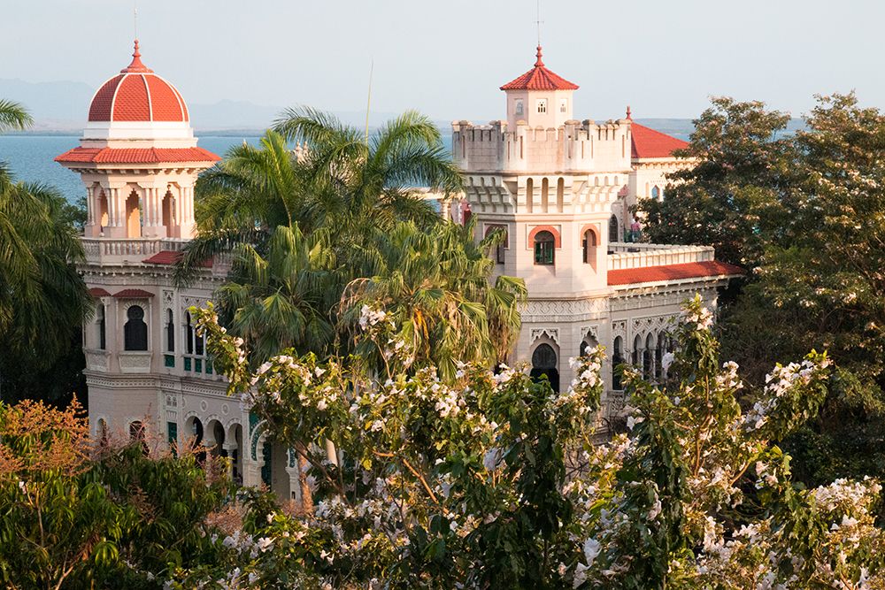 Cuba, Cienfuegos. Punta Gorda, Palacio de Valle.